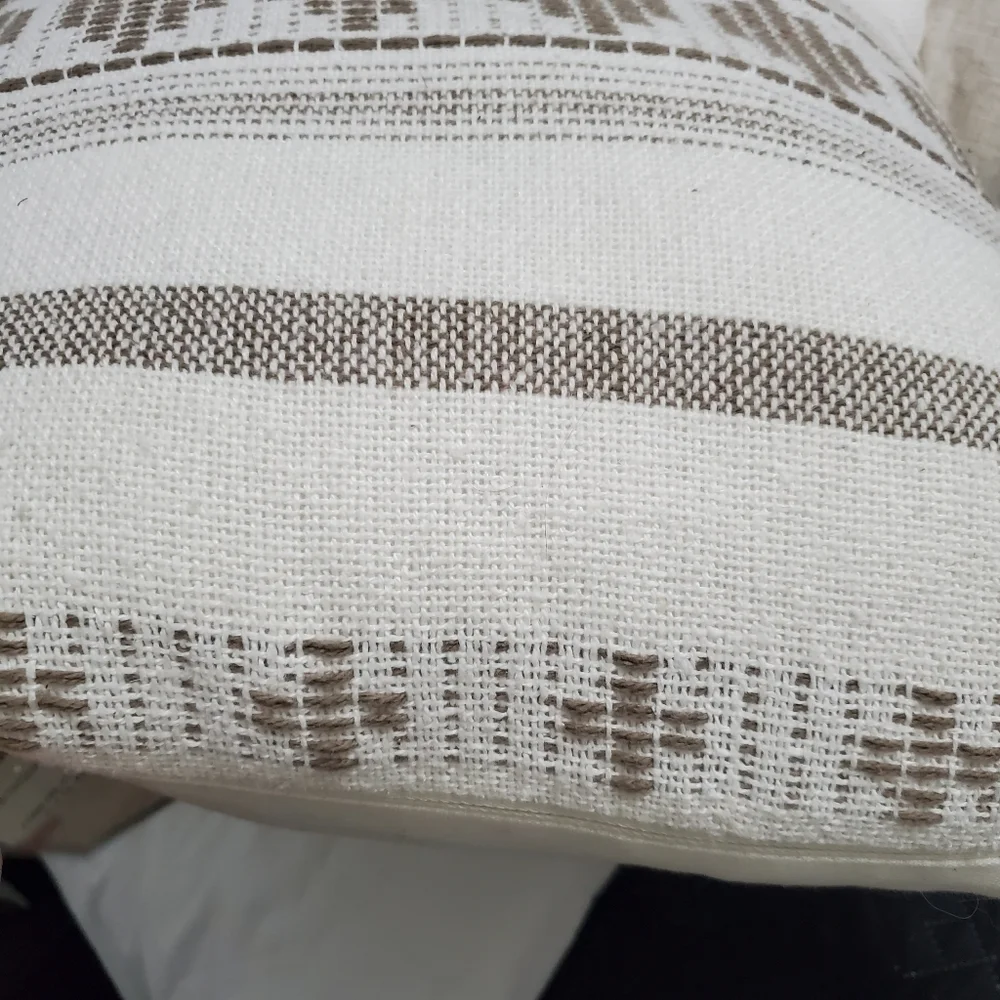 Boho accent pillow